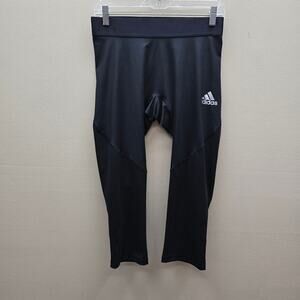 Adidas Alphaskin AeroReady Pull on Athletic Activewear Sportswear Black Large
